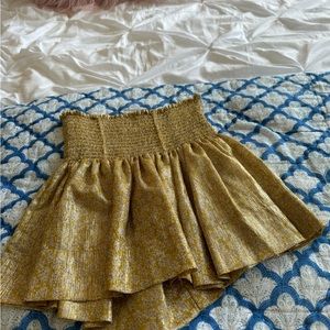 RARE koch gold Erica skirt